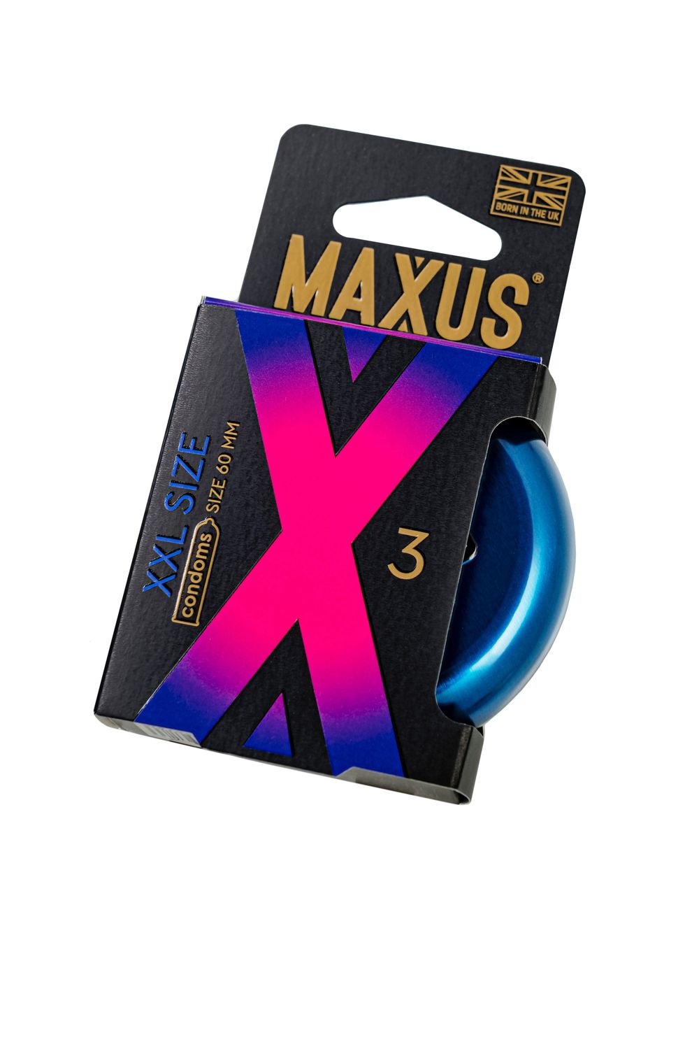 Презервативы Maxus XXL, латекс, увеличенный размер 3 шт.